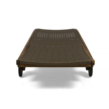Banzai Chaise Lounge with Pull-Out Tray [Set of 2 Pcs]
