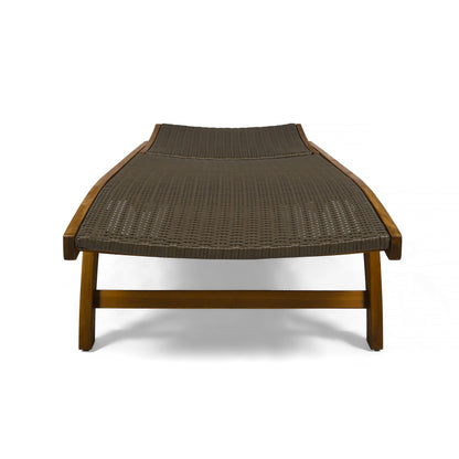 Banzai Chaise Lounge with Pull-Out Tray [Set of 2 Pcs]